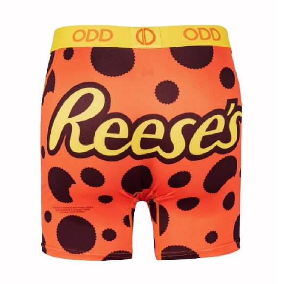Reese’s Chocolate Peanut Butter Cups Candy Boxer Shorts Underwear Briefs - New - Picture 2 of 4